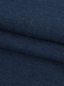 Hemp & Organic Cotton Jersey - Dark Blue